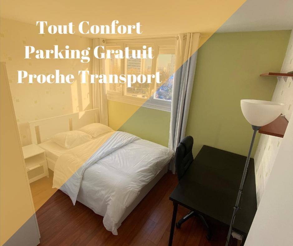 Chambre - Proche Gare Tgv Et Paris Massy  Buitenkant foto